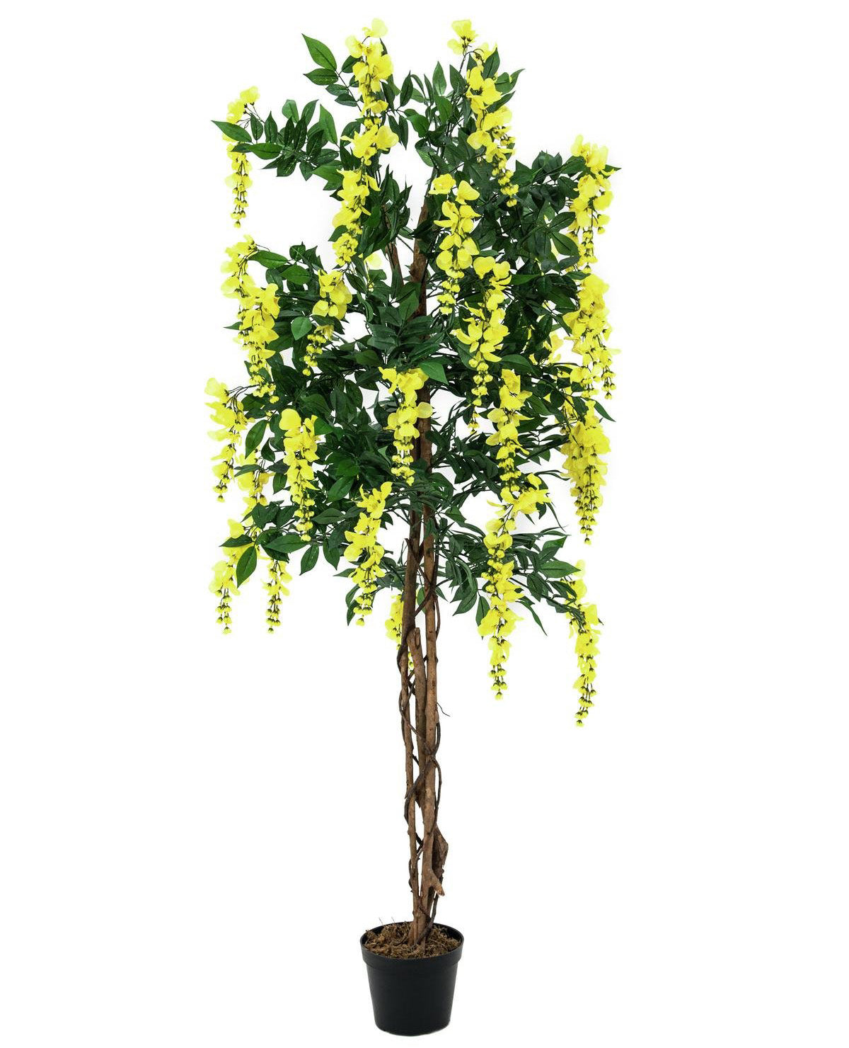 Kunstig Bløregn (Gul, 150cm)