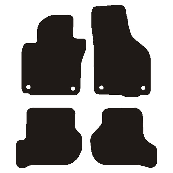 Gulvmatter VW Jetta 2007-8/2010-