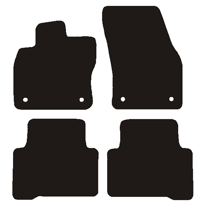 Gulvmatter VW Touran 5P 05/2015-