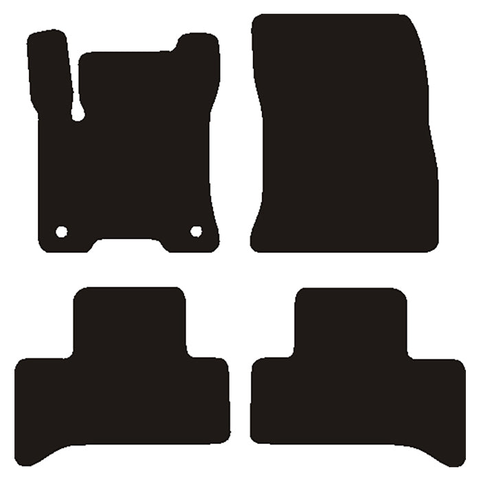 Bilmatter Mercedes EQA (H243) 2021- Velour
