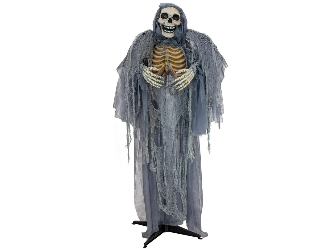 Halloween-figur mørkets engel, animeret, 175 cm