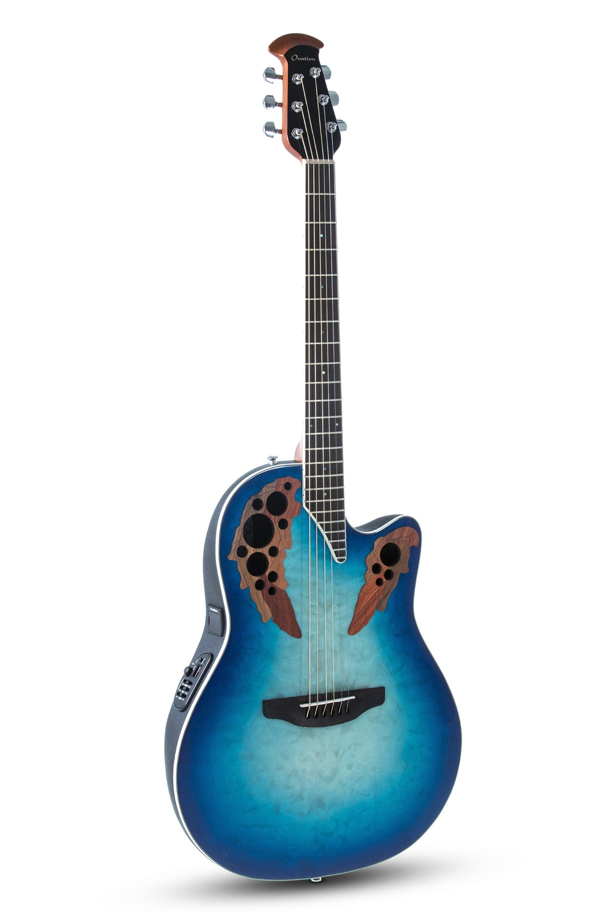Ovation E-akustiske Gitarer Celebrity Elite Plus Super Shallow - Regal til Natural (CE48P-RG-G)