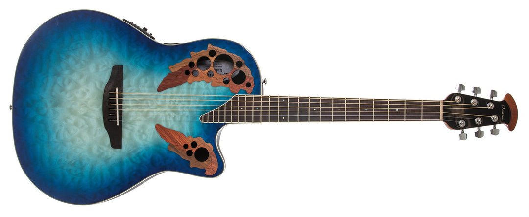 Ovation E-akustiske Gitarer Celebrity Elite Plus Super Shallow - Regal til Natural (CE48P-RG-G)