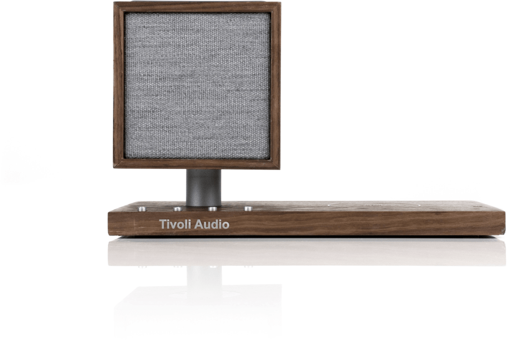 Tivoli Audio Revive trådløs høyttaler (valnøtt, grå)