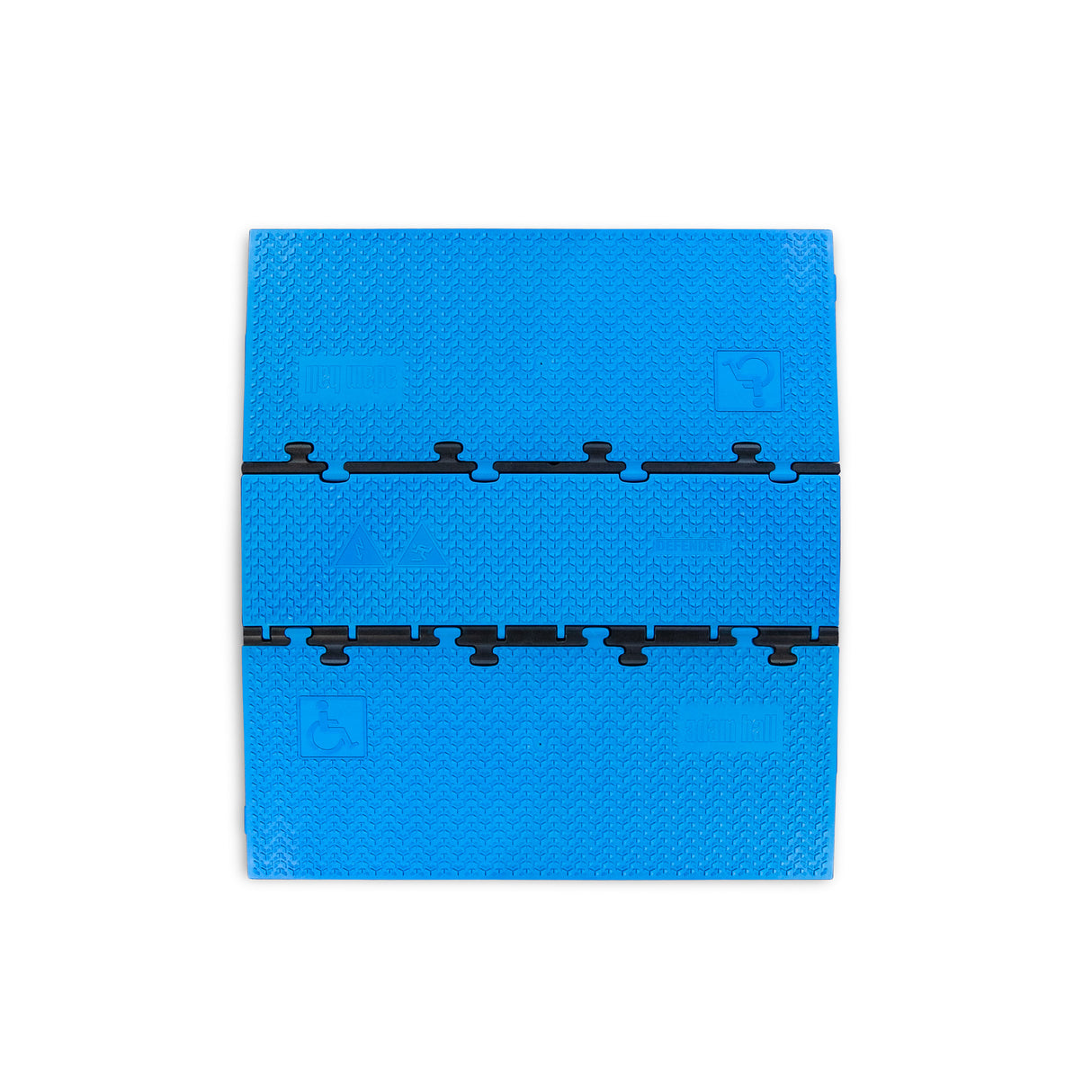 Defender MIDI 5 2D SET BLU - Modulært system, 5 kanaler | SETT blå | rullestolvennlig overgang | høyde 5,4 cm