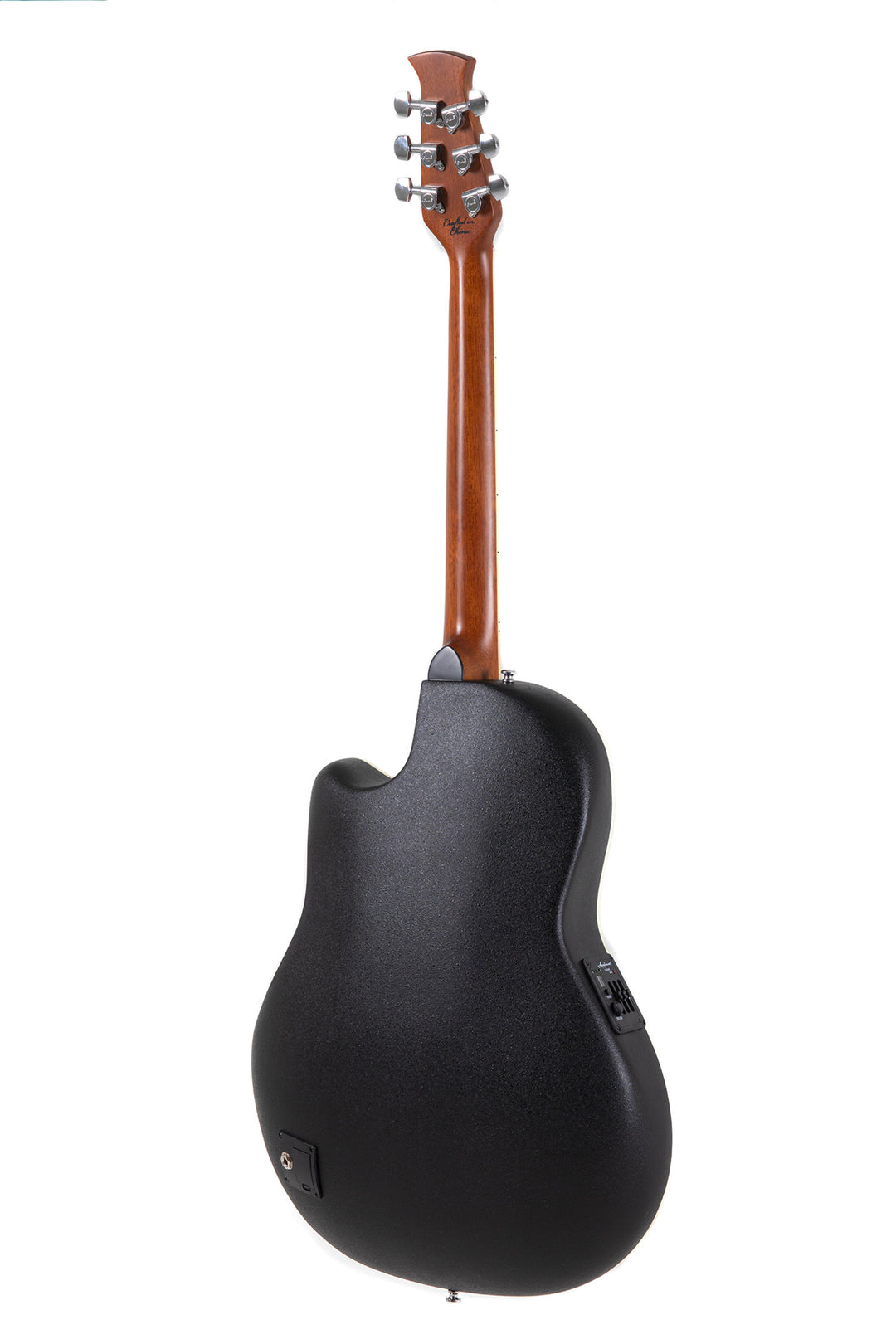 Applause E-akustisk Gitarer AB28 Super Shallow Bowl Cutaway - Svart sateng (AB28-5S)
