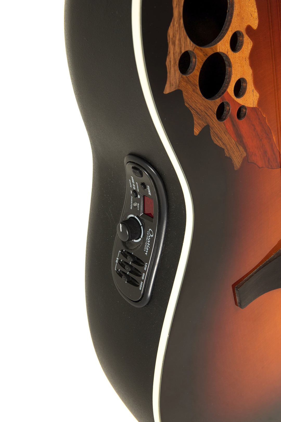 Ovation E-akustisk Gitarer Standard Elite Deep Contour Cutaway 12-string - New England Burst (2758AX-NEB-G)
