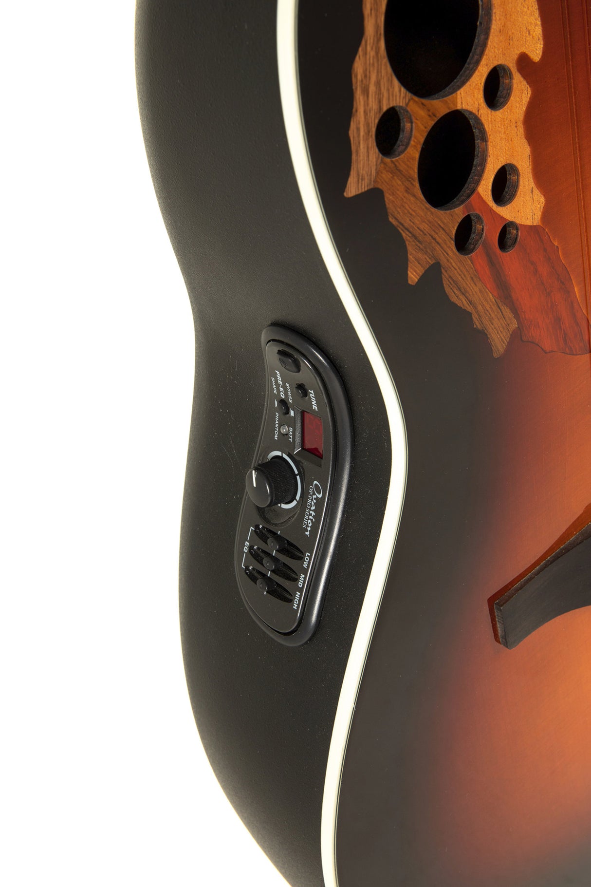 Ovation E-akustisk Gitarer Standard Elite Deep Contour Cutaway 12-string - New England Burst (2758AX-NEB-G)