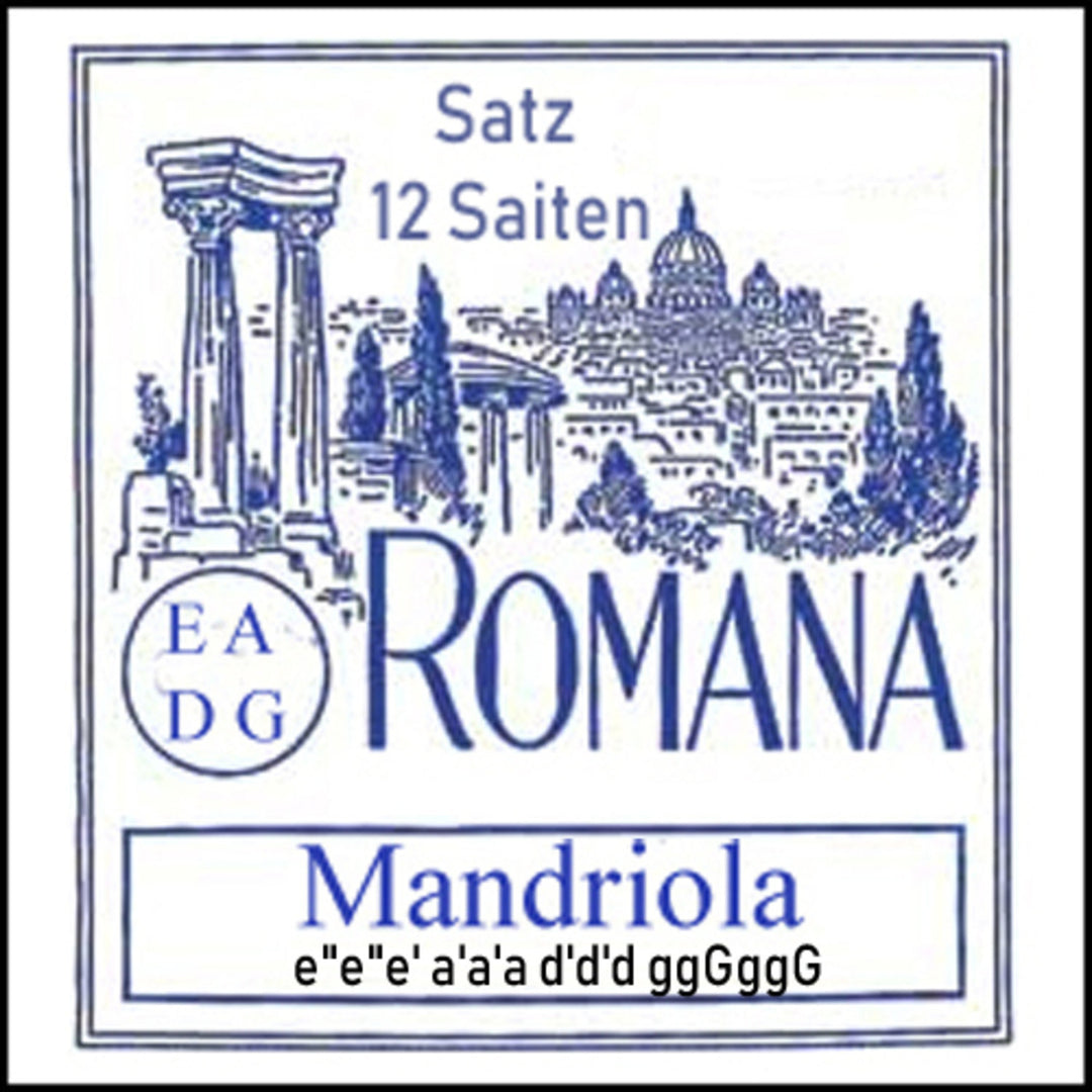 Romana mandriola-strenger - Sett 12-strengers