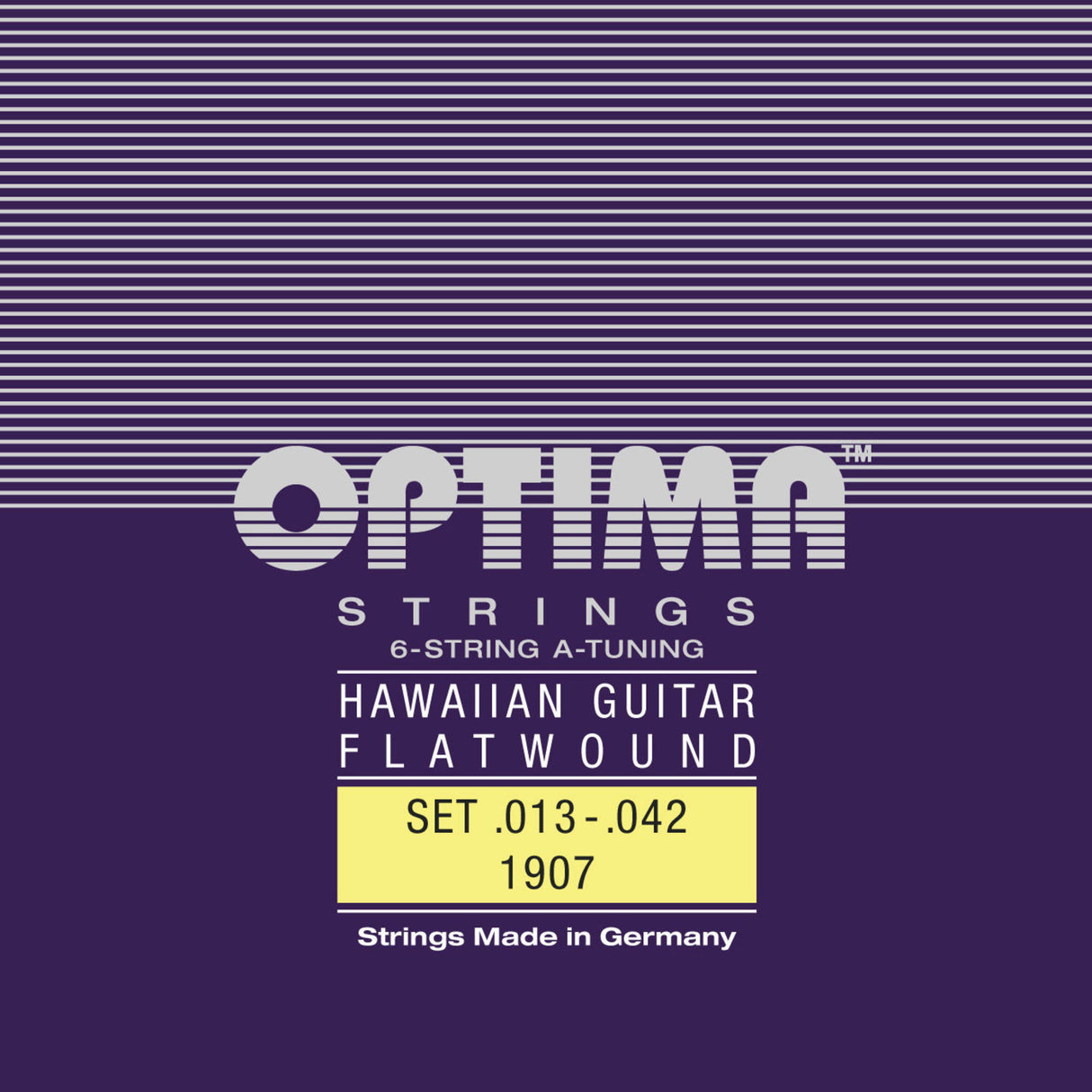 Optima Hawaii-gitarstrenger Lap Steel - Sett (1907)