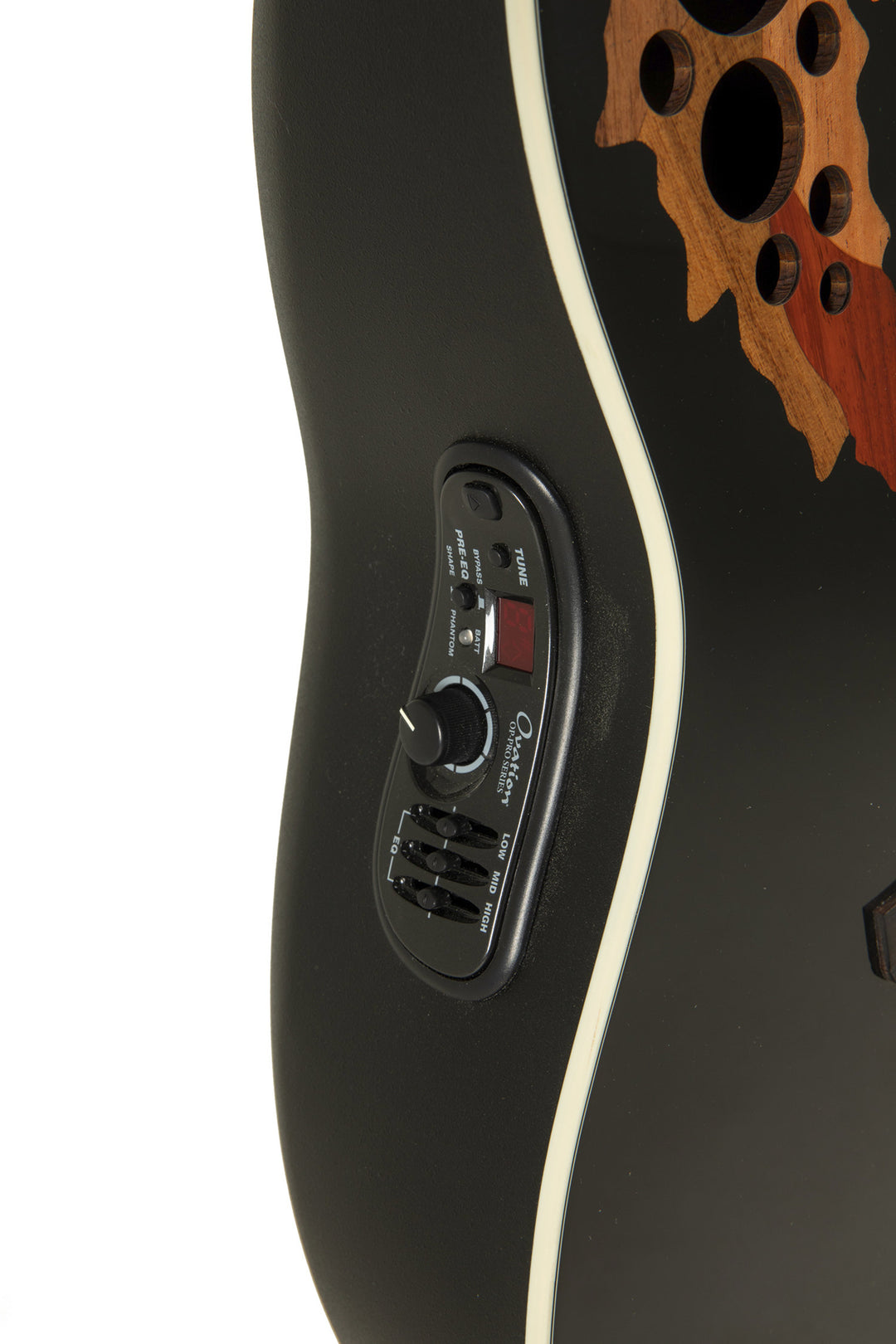 Ovation E-akustisk Gitarer Standard Elite Deep Contour Cutaway - Svart (2778AX-5-G)