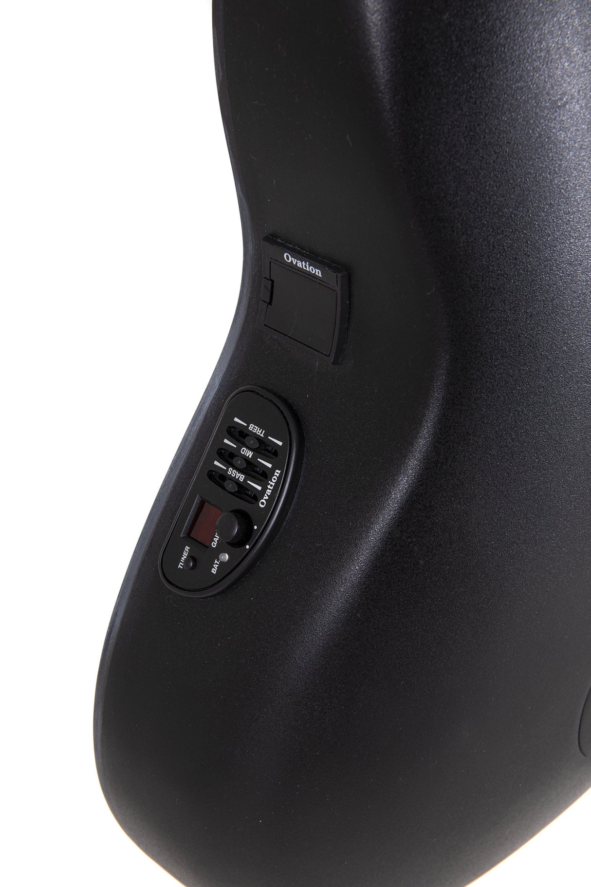 Ovation E-akustisk Gitarer Celebrity Elite Mid Cutaway - Black (CE44L-5-G)