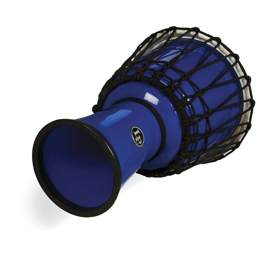 Latin Percussion Djembe World 7-inch Rope Tuned Circle - blå (LP1607BL)