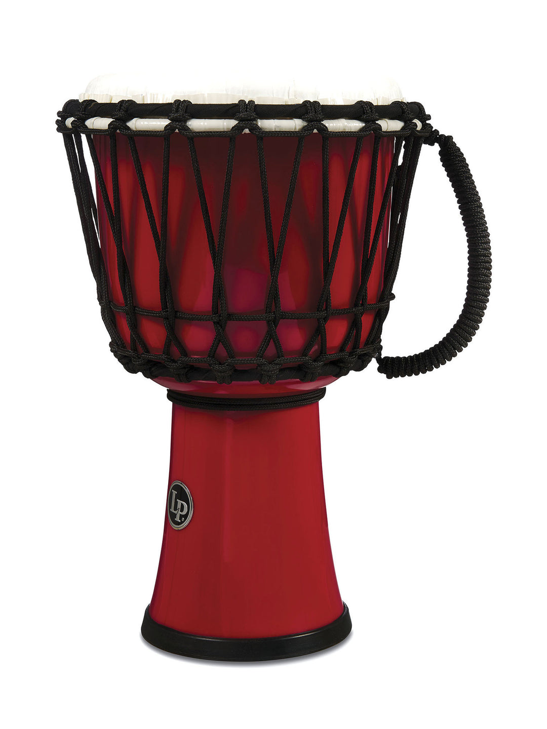 Latin Percussion Djembe World 7-inch Rope Tuned Circle - Rød (LP1607RD)