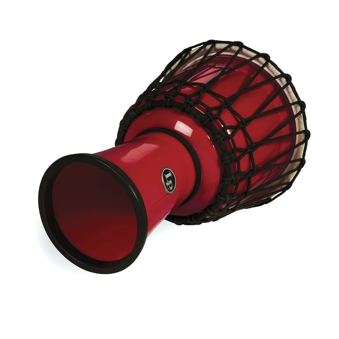 Latin Percussion Djembe World 7-inch Rope Tuned Circle - Rød (LP1607RD)