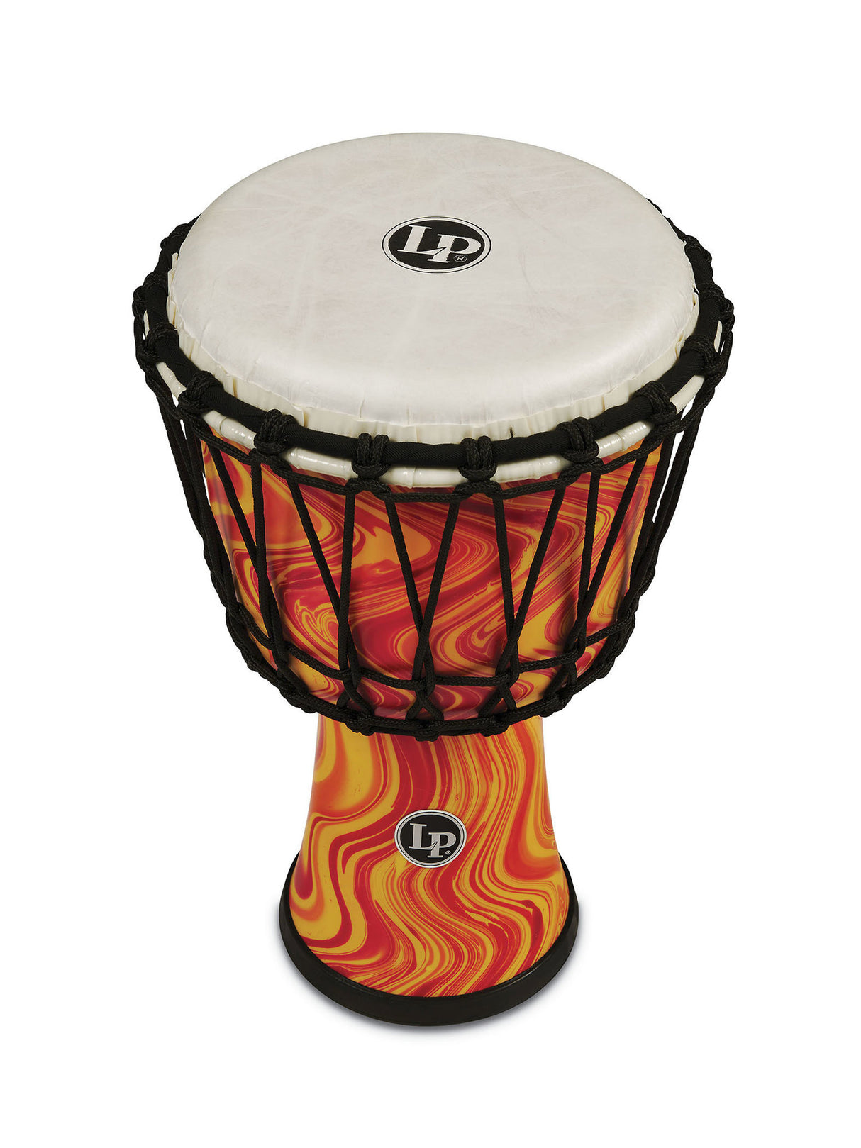 Latin Perkusjon Djembe - Orange Marble (LP1607OM)