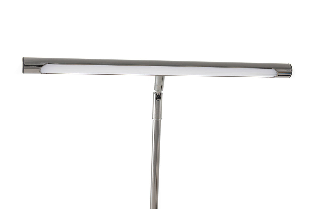 GEWA pianolampe PL-78 - svart krom, blank