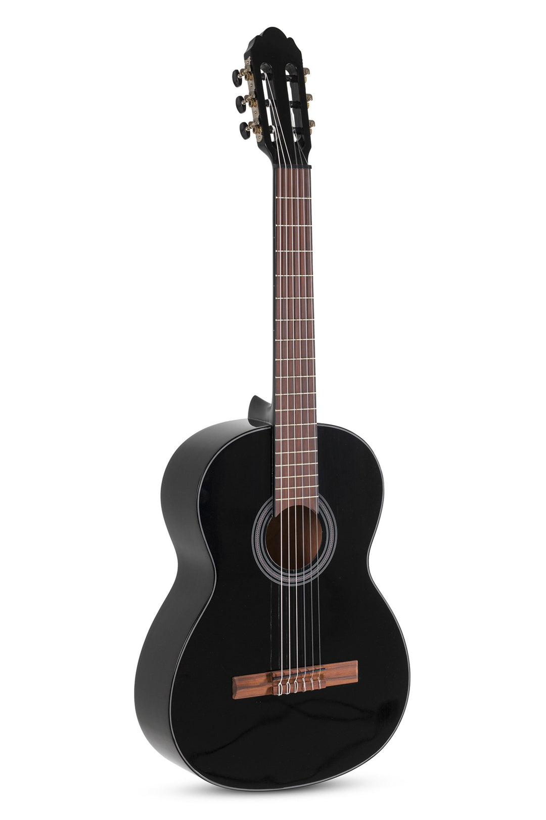 GEWA klassisk gitar Student svart - 4/4 størrelse svart