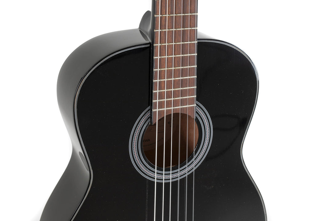 GEWA klassisk gitar Student svart - 1/2 størrelse svart