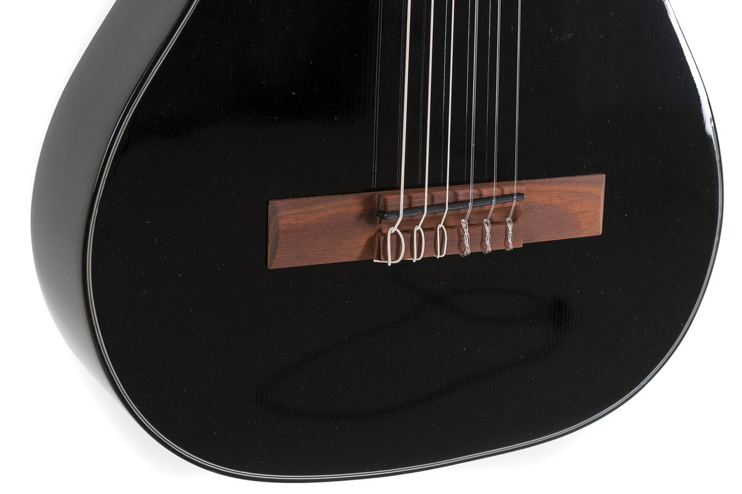 GEWA klassisk gitar Student svart - 1/2 størrelse svart