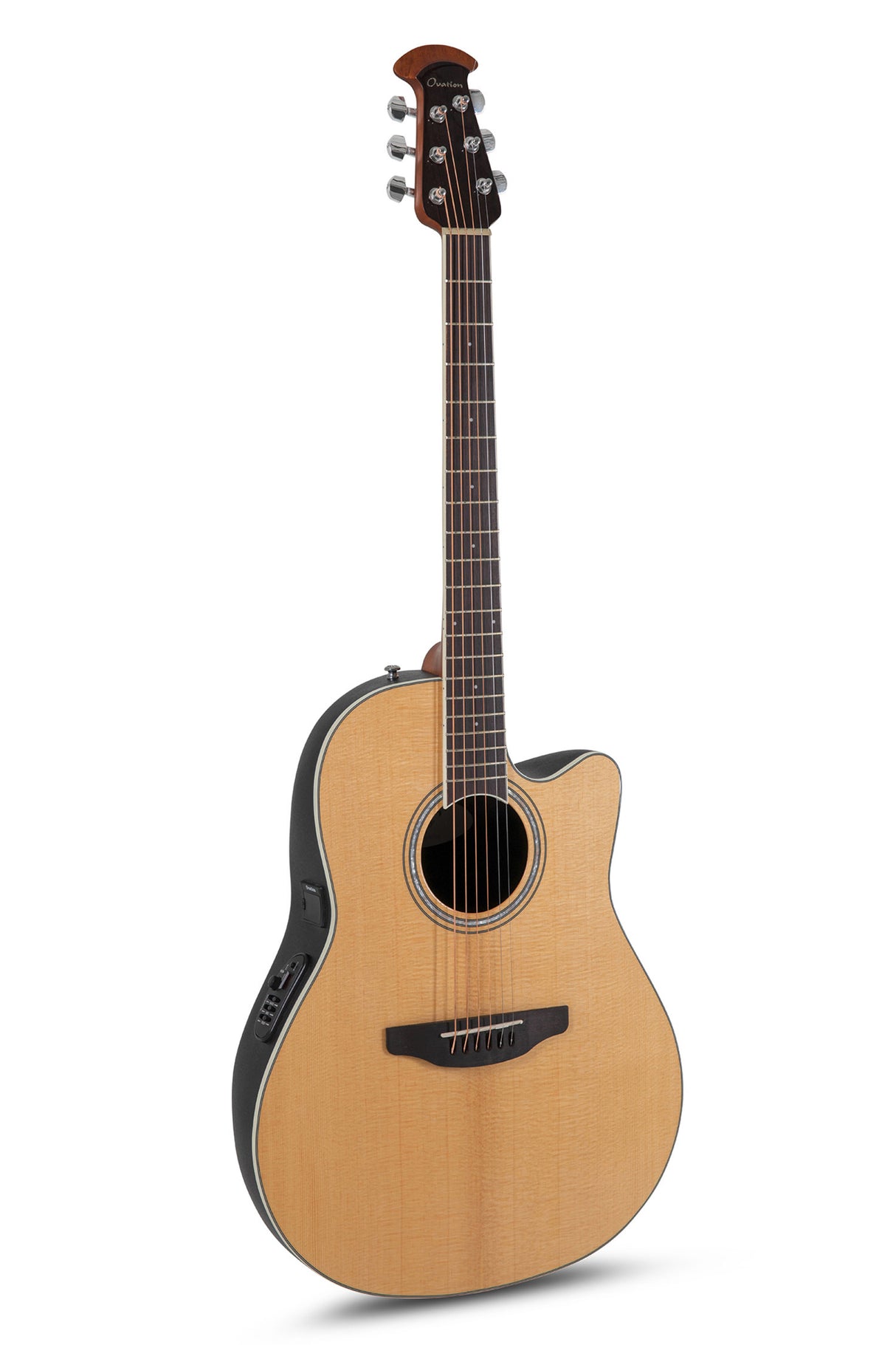 Ovation E-akustiske Gitarer Celebrity CS Standard Mid Cutaway - Natur (CS24-4-G)