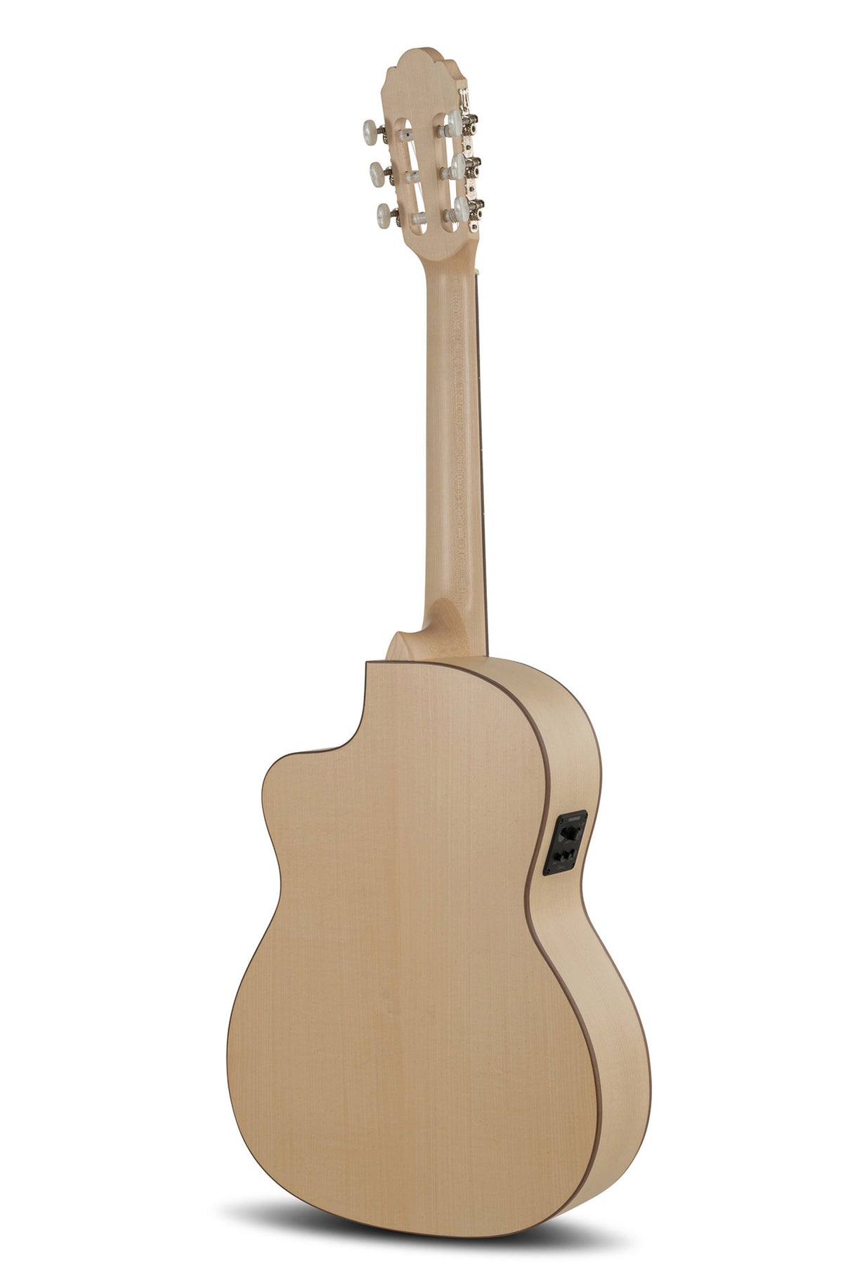 GEWA elektroakustisk klassisk gitar Pro Natura Silver Samba - elektroakustisk (Cutaway)