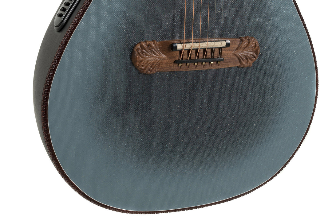 Adamas E-akustisk Gitarer 2087GT Deep Contour cutaway - Reverse blå burst (2087GT-8-G)