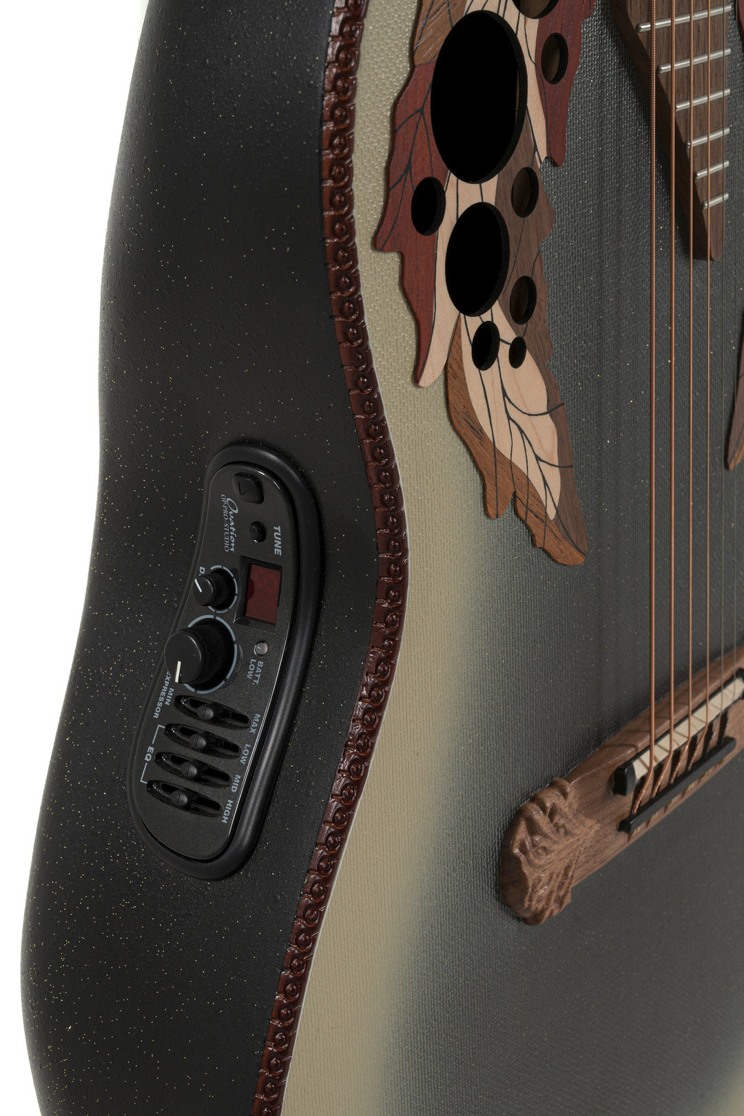 Adamas E-akustisk Gitarer 1687GT Deep uten cutaway - Reverse beige burst (1687GT-7-G)