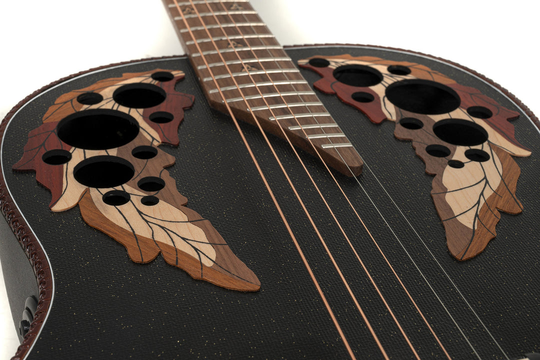 Adamas E-akustisk Gitarer 1687GT Deep uten cutaway - Svart (1687GT-5-G)