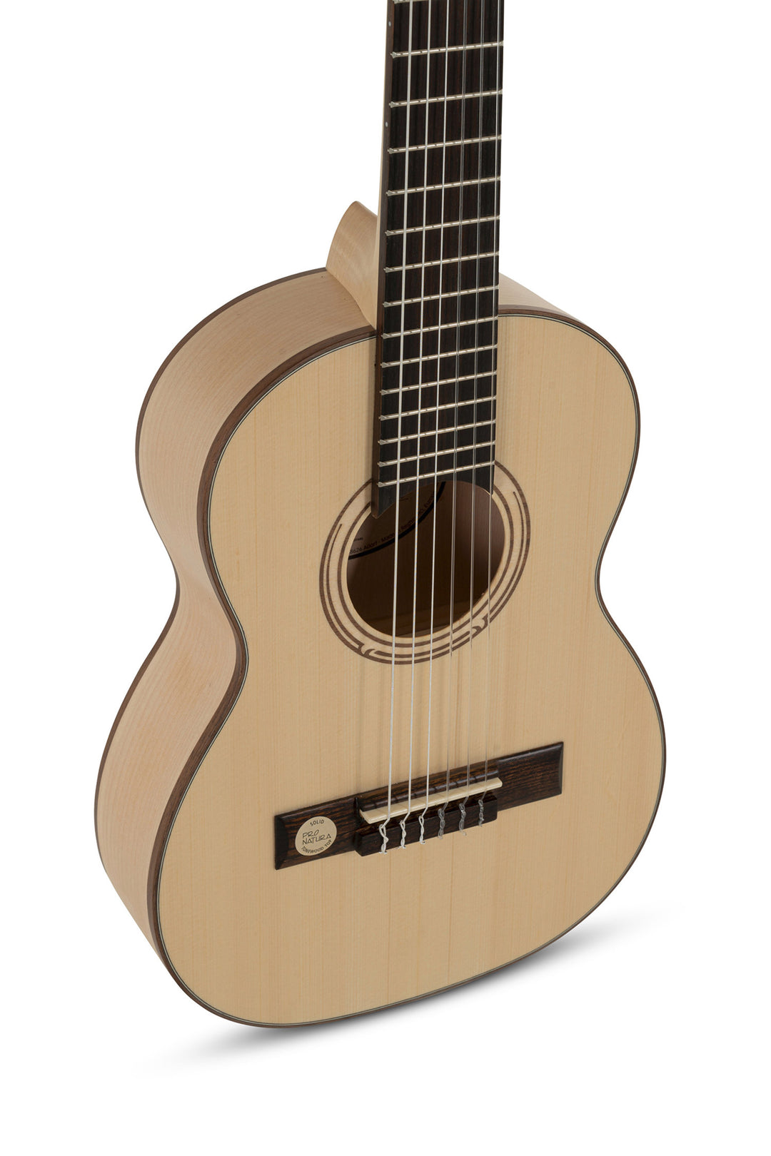 GEWA klassisk gitar Pro Natura Silver heltre gran / lønn - størrelse 1/4