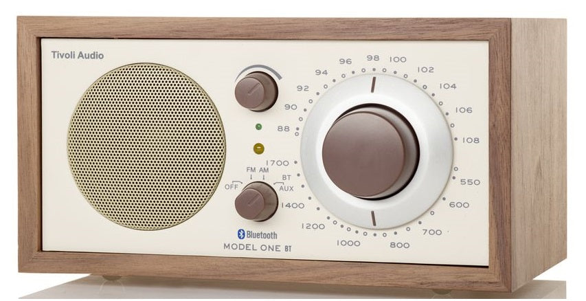 Tivoli Audio Model ONE BT Bluetooth høyttaler (valnøtt, beige)
