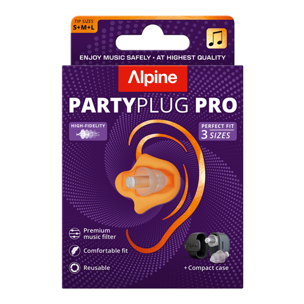 Alpine Partyplug Pro Ørepropper 2025 (Klar)