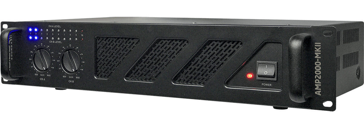 Ibiza AMP2000-MKII - Effektforsterker (2x1500W)