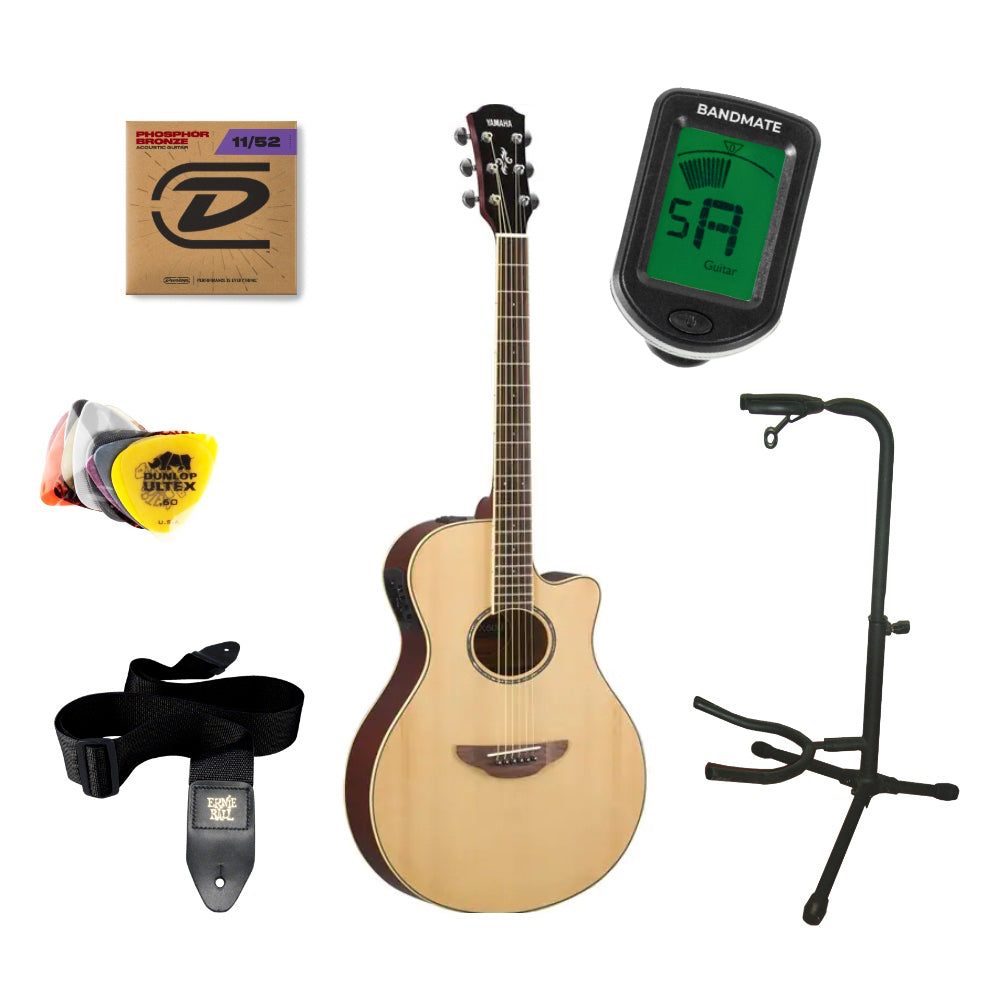 Yamaha APX600 Western Guitar Starter Pack (naturlig)