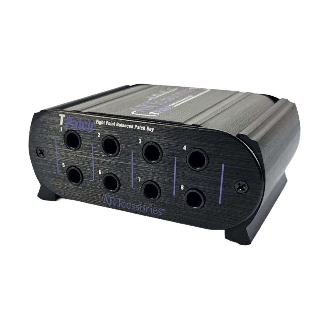 ART Patchbay 8 kanaler med isolator, balansert jack