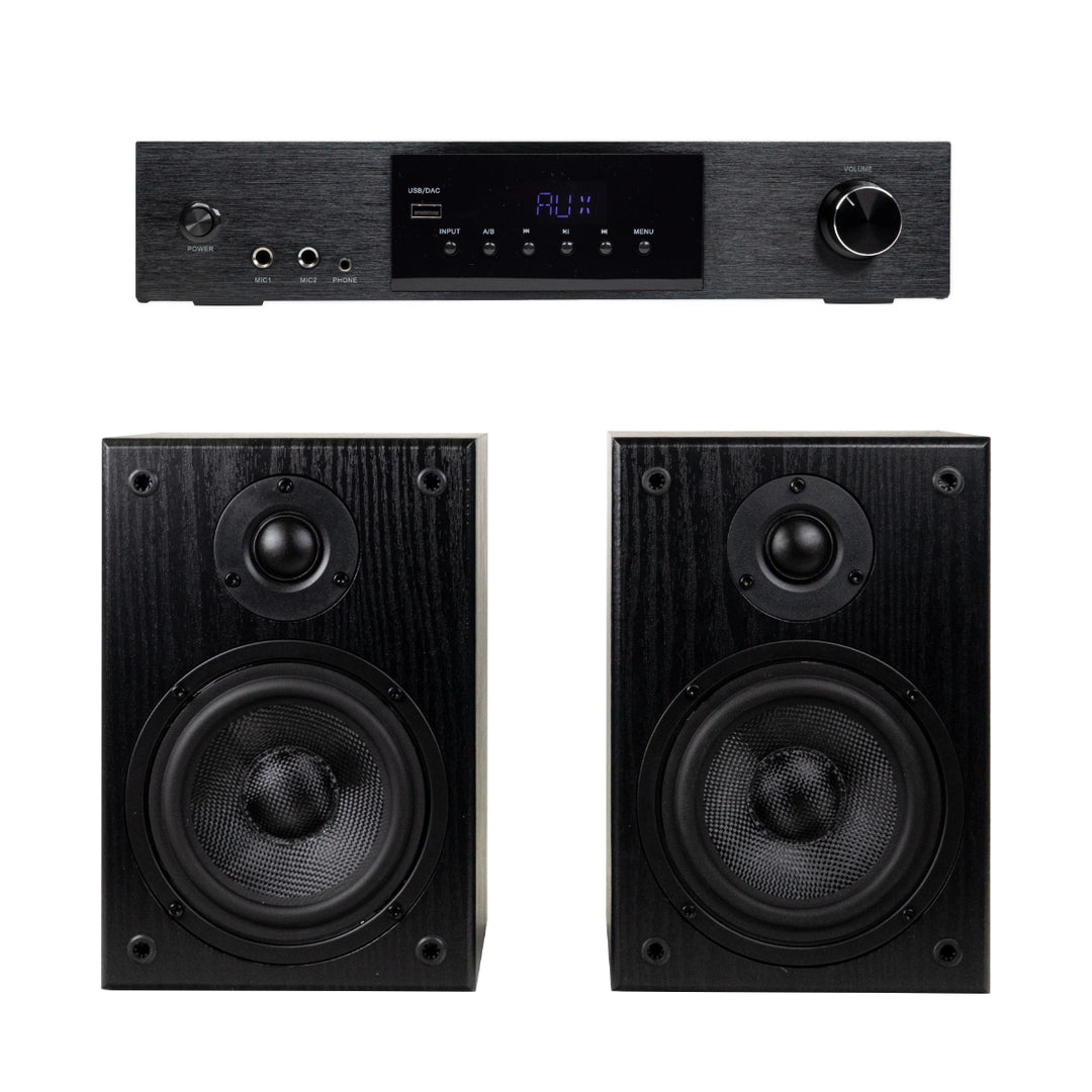 SoundMate HBS-05 Hyllhøyttalere & HiFi Forsterker