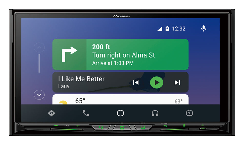 Pioneer AVIC-Z930DAB GPS-navigasjon, trådløs Apple CarPlay og Bluetooth
