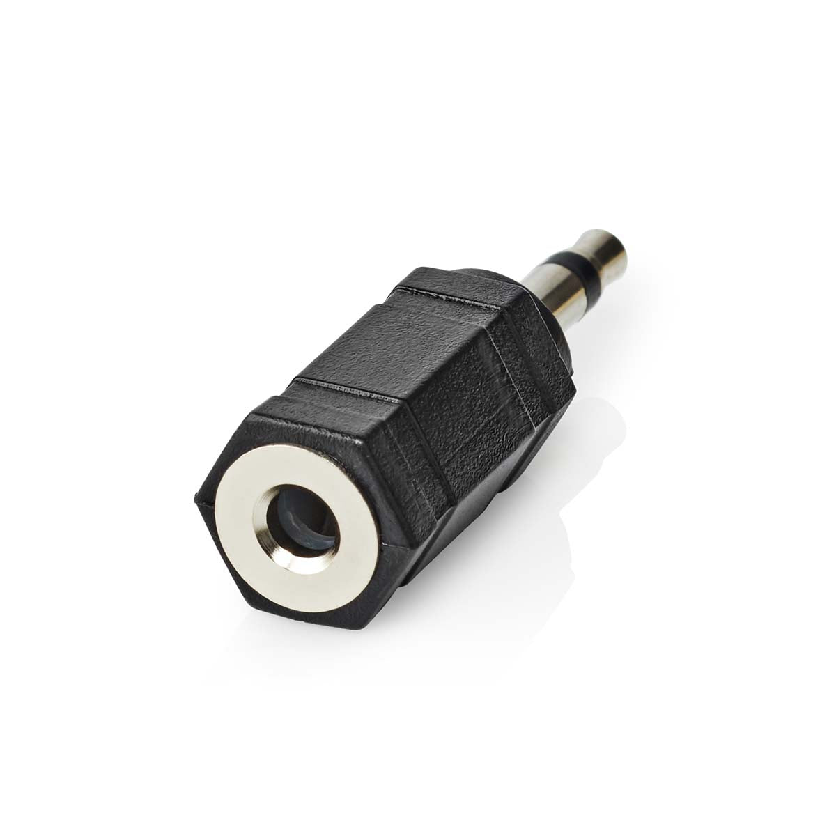 Adapter Lydkontakt 3,5 mm Stereo Jack Hunn til 3,5 mm Mono Jack