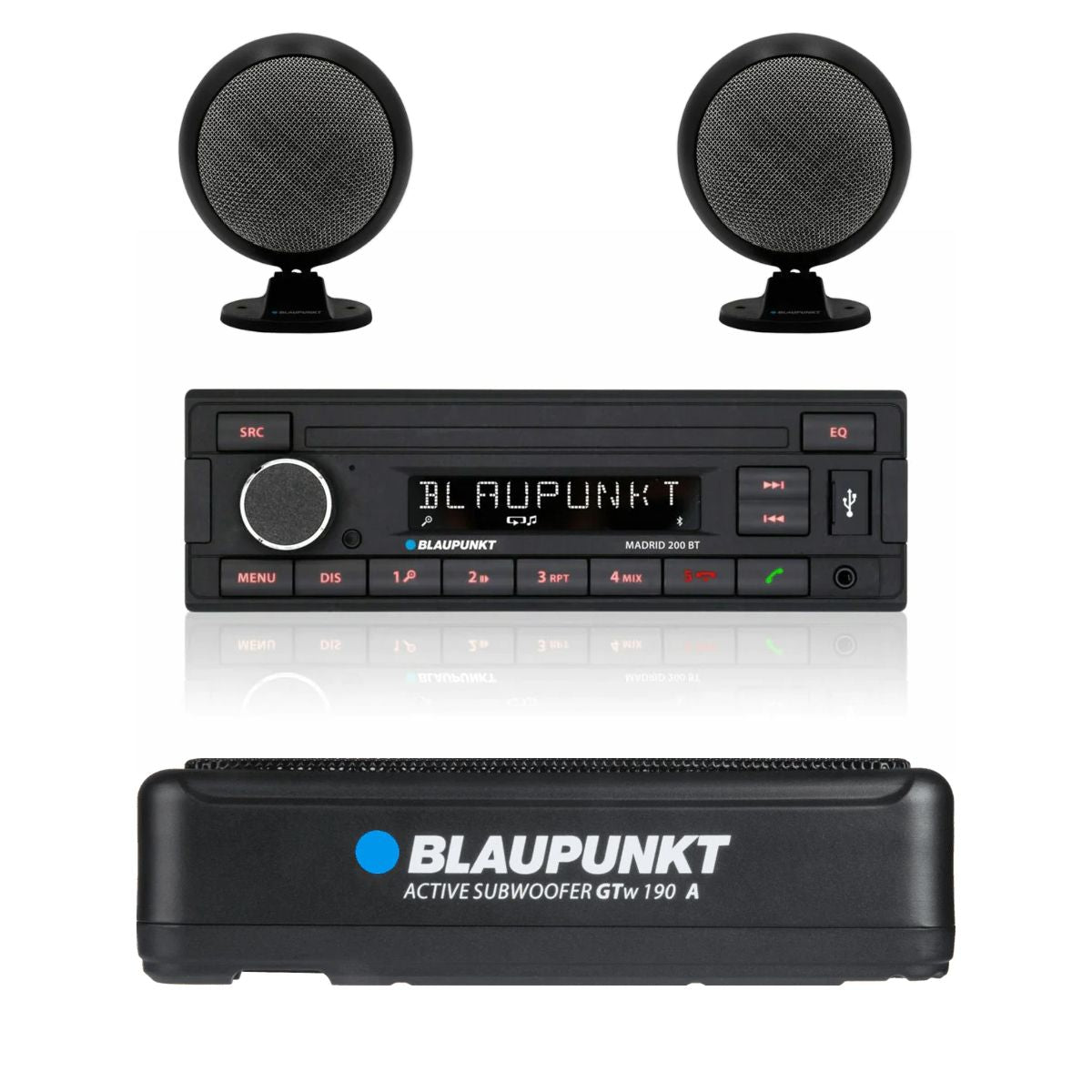 Blaupunkt Madrid 200 BT Bilradio med Bluetooth