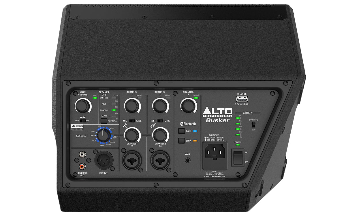 Alt bushes batterihøyttaler