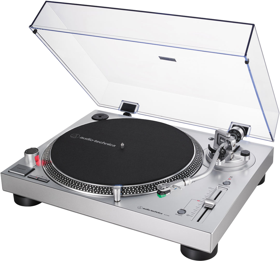 Audio-Technica AT-LP120XUSB-SV platespiller (sølv)