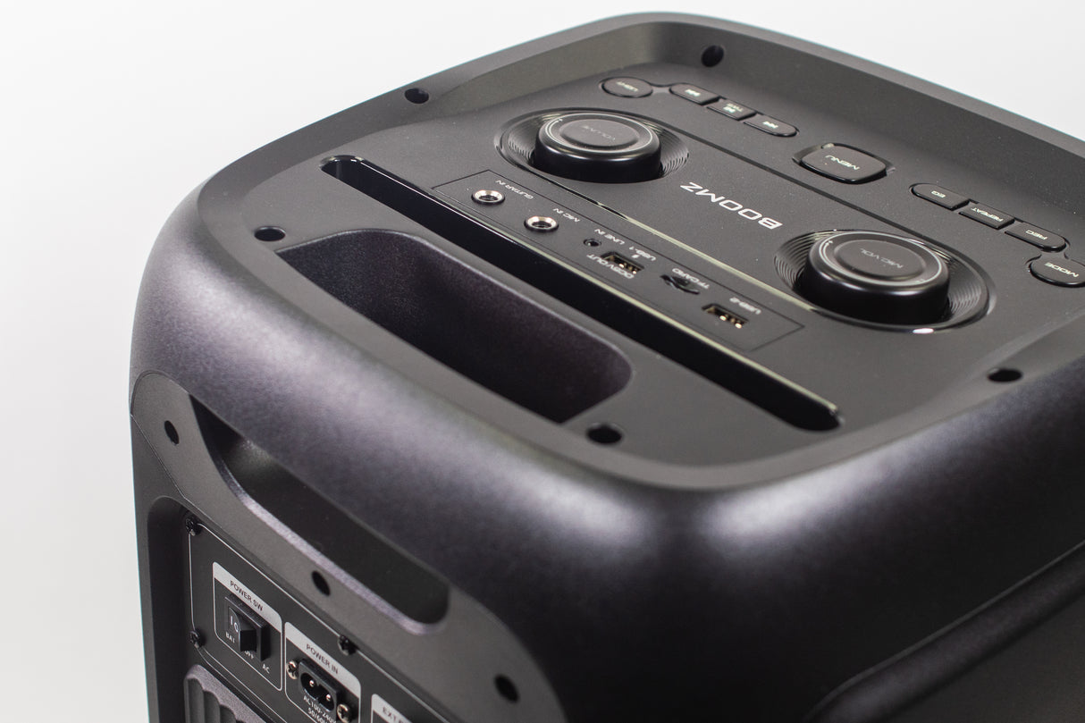 BOOMZ Club Party høyttaler med lys