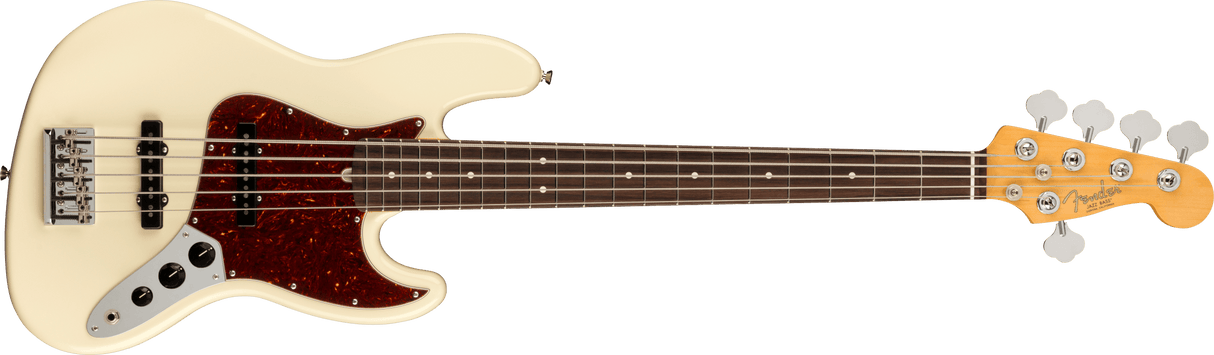 Fender American Professional II Jazz elektrisk bass ( Olympic White )