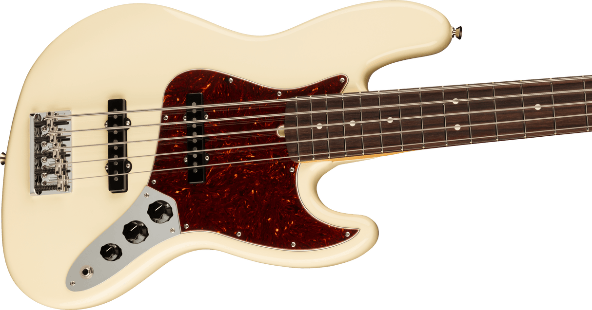 Fender American Professional II Jazz elektrisk bass ( Olympic White )