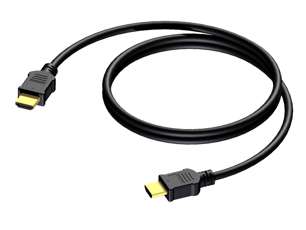 ProCab HDMI > HDMI Highspeed HDMI kabler 0,5 m