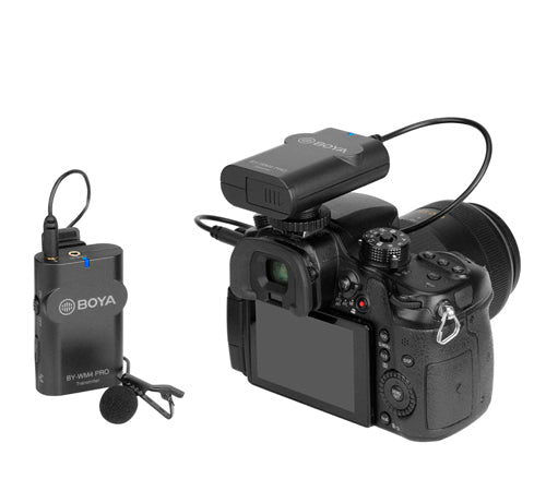 Boya trådløst sett for DSLR og smarttelefoner