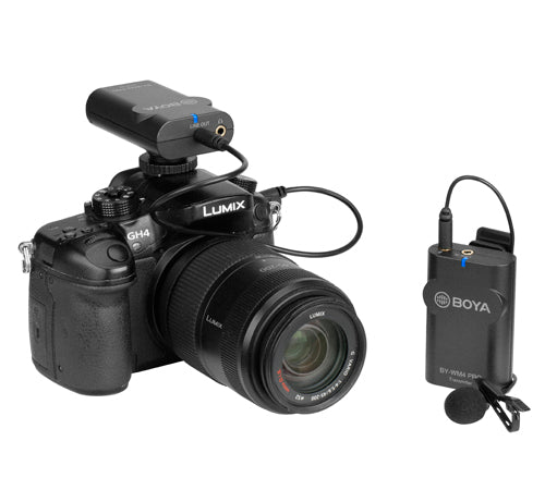 Boya trådløst sett for DSLR og smarttelefoner