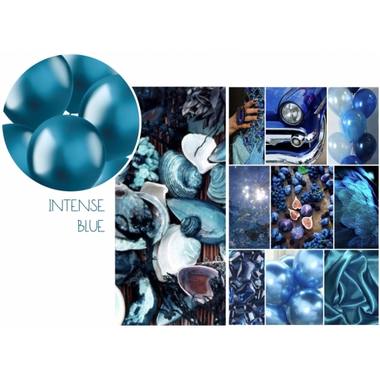 Ballonger 10 stk. (Intent Blue, 33 cm)