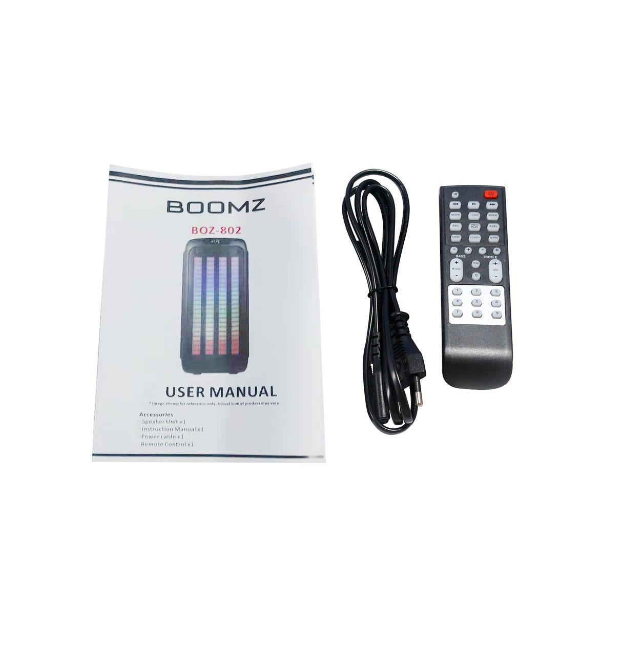 BOOMZ Club Party høyttaler med lys