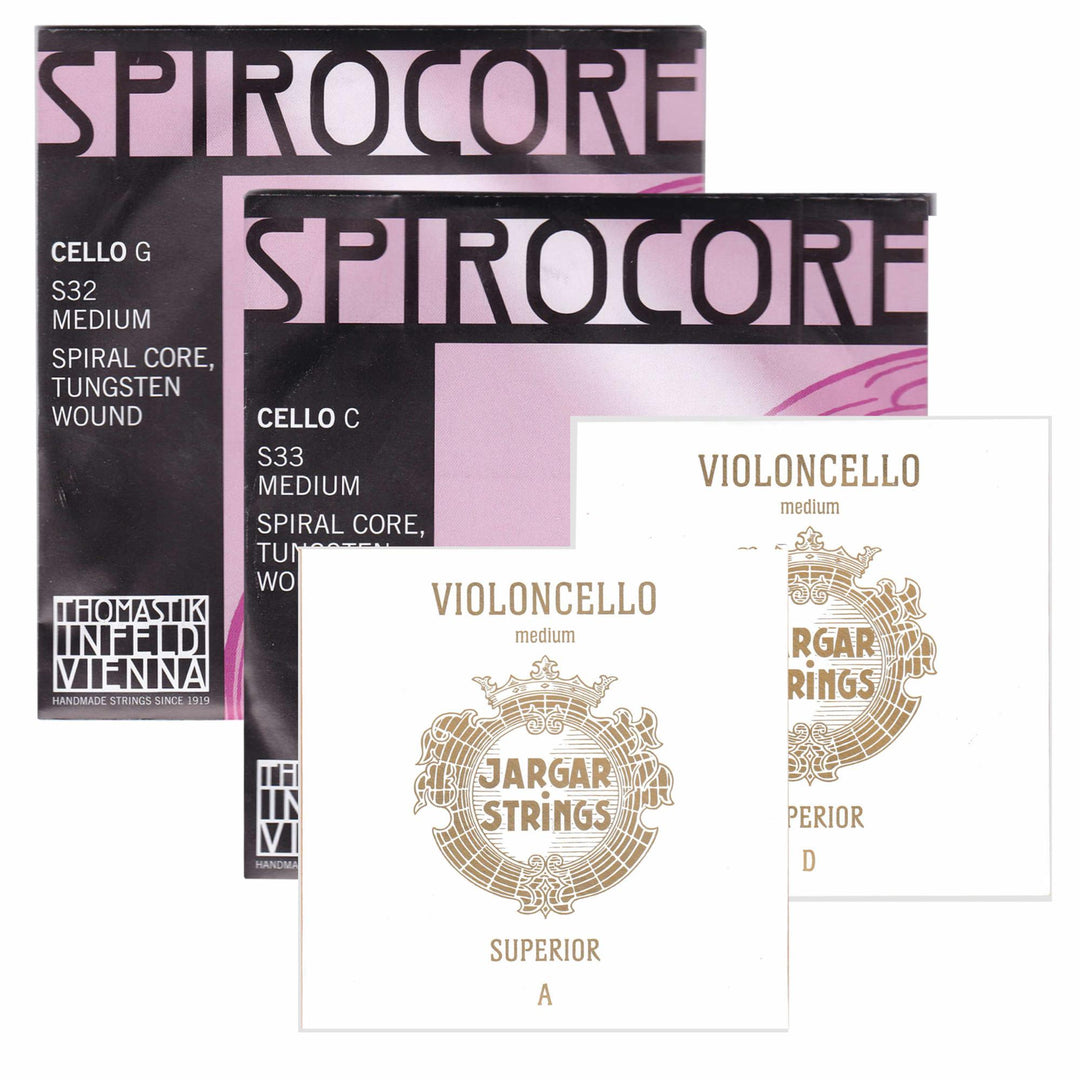 Jargar Fioliner-strenger Superior - G Synthetic /silver